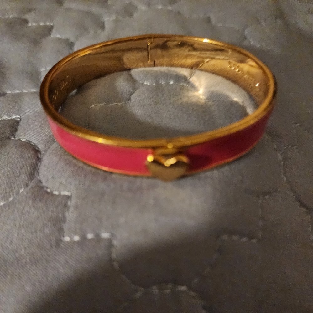 Kate spade bangle new gold /pink